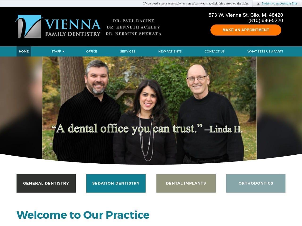 Racine Dentist screenshot