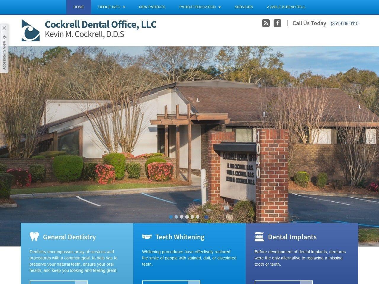 Cockrell Dental Office screenshot