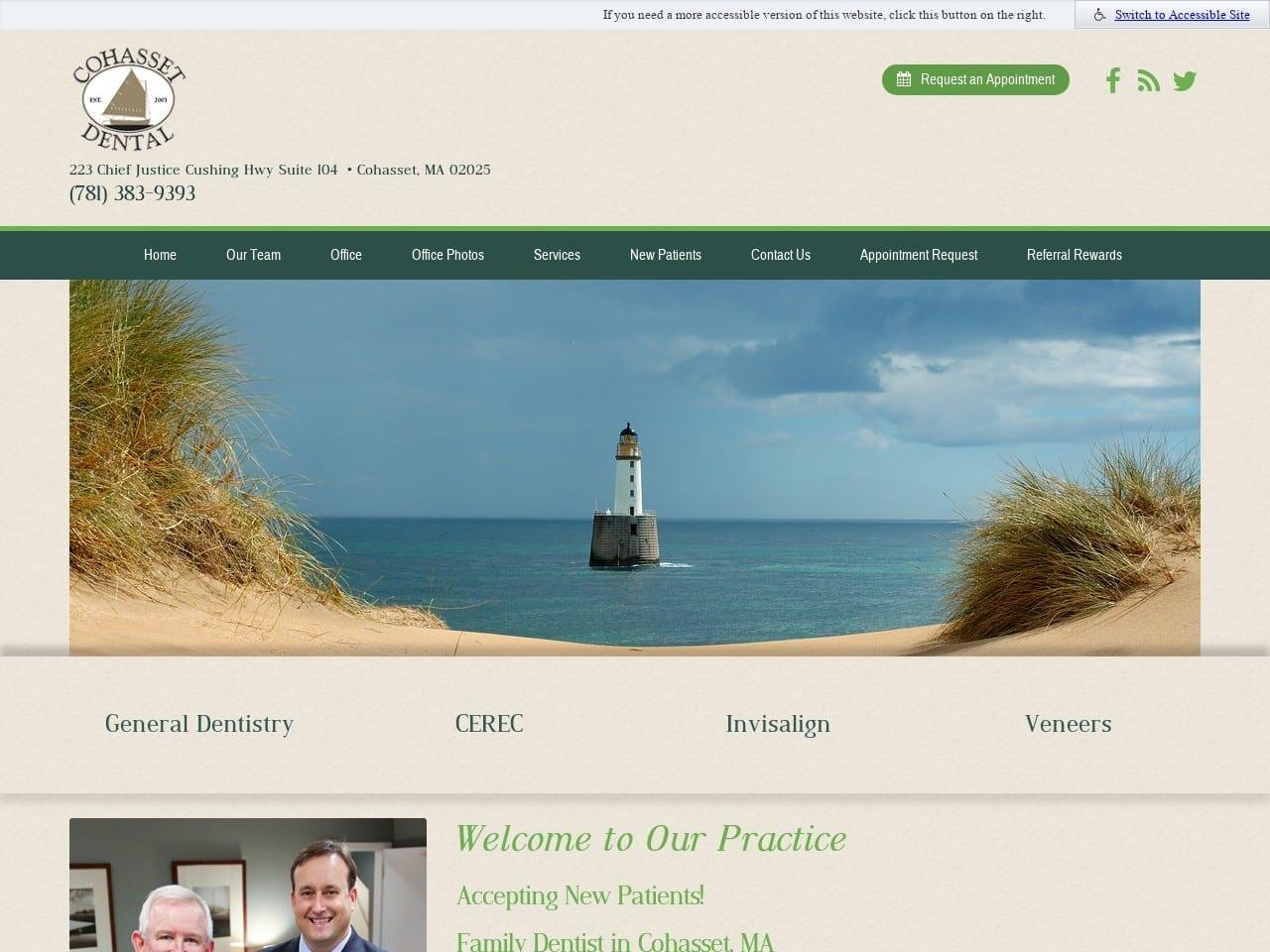 Cohasset Radiology screenshot