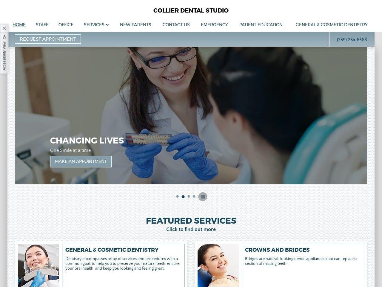 Collier Dental Studio screenshot