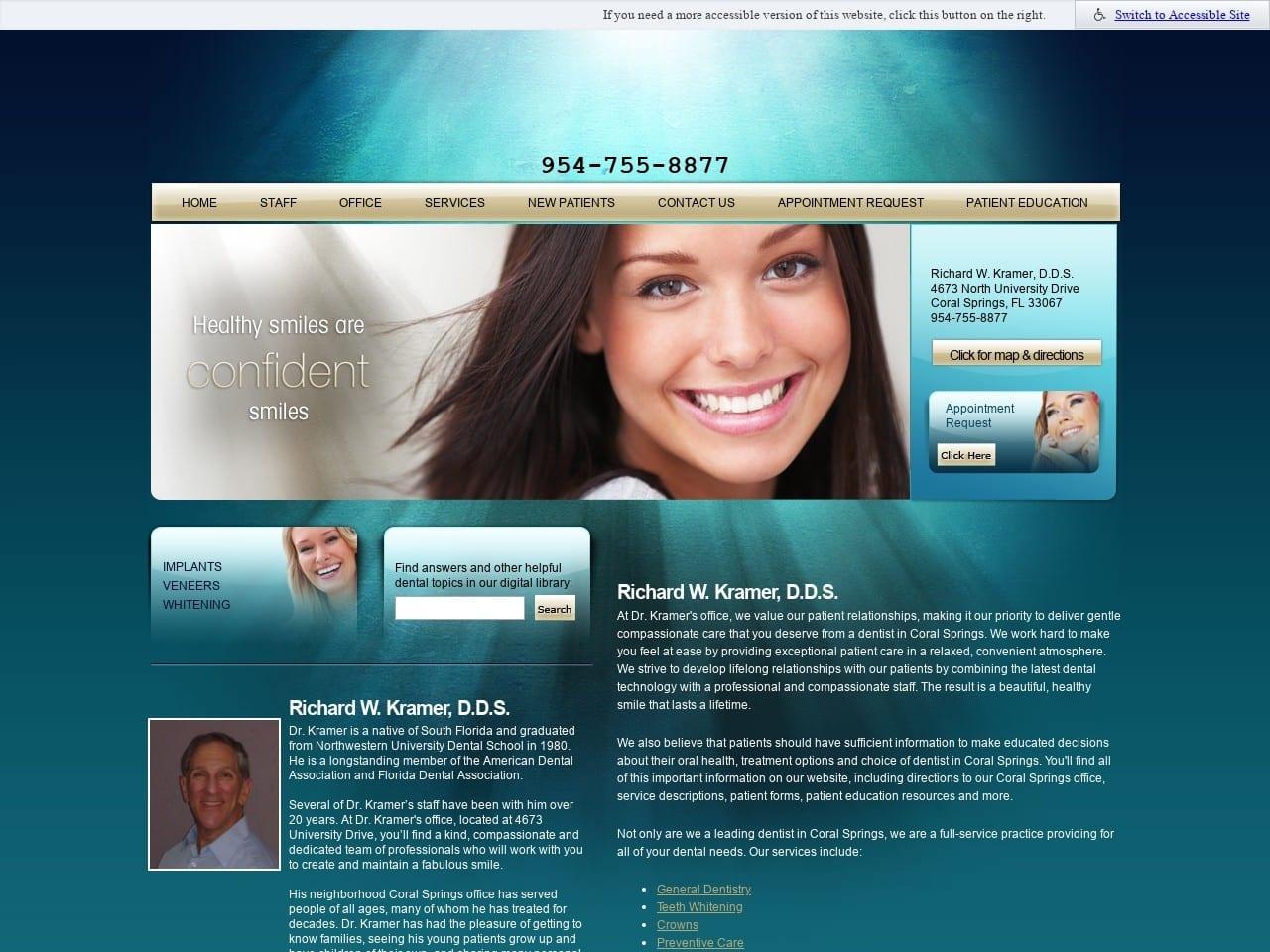 Dr. Richard W. Kramer DDS