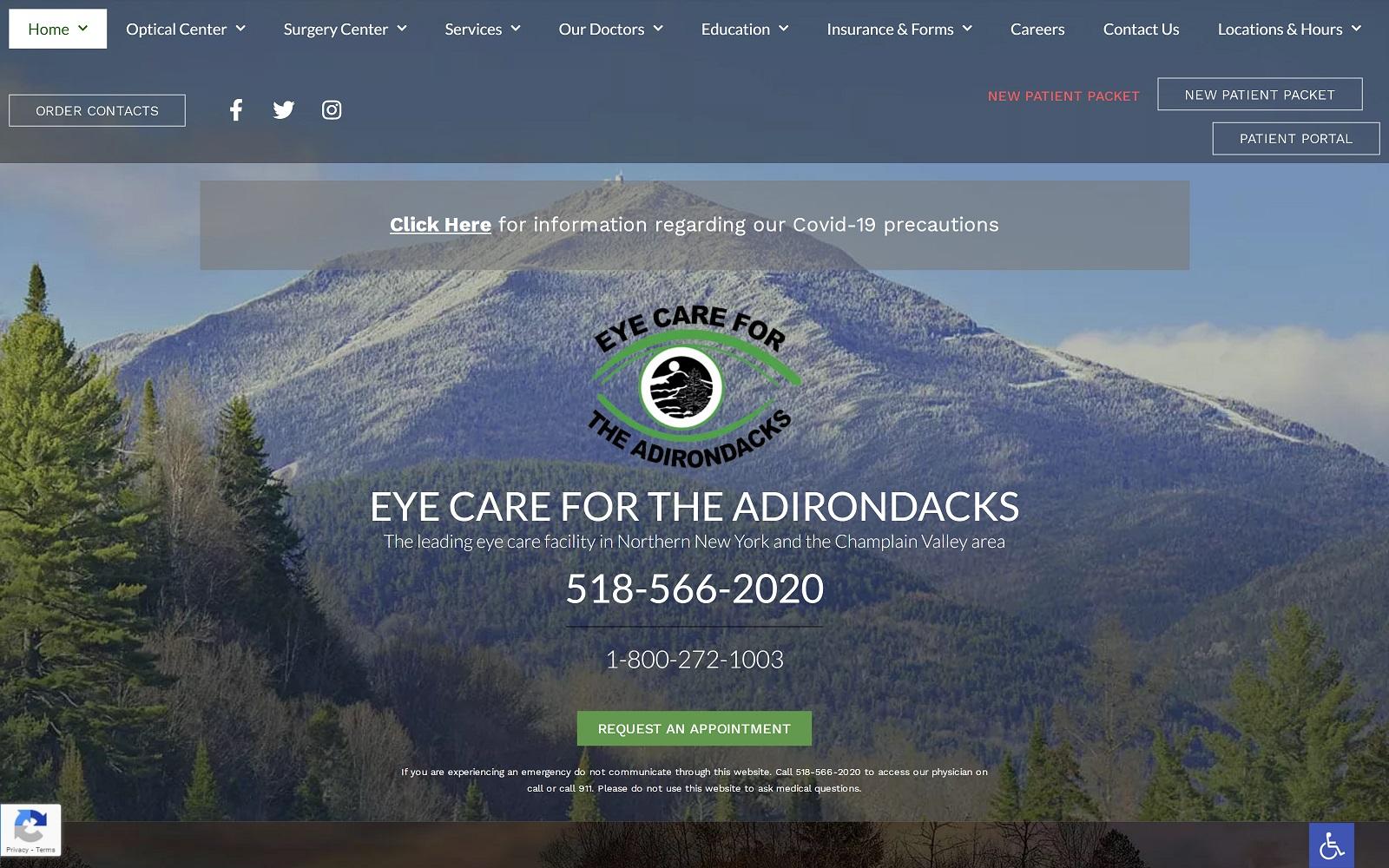 Eye Care for the Adirondacks