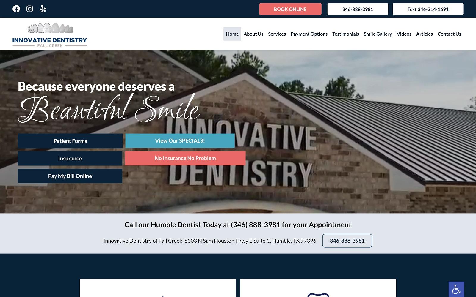 Innovative Dentistry of Fall Creek screenshot