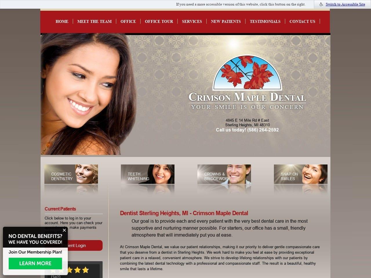 Crimson Maple Dental