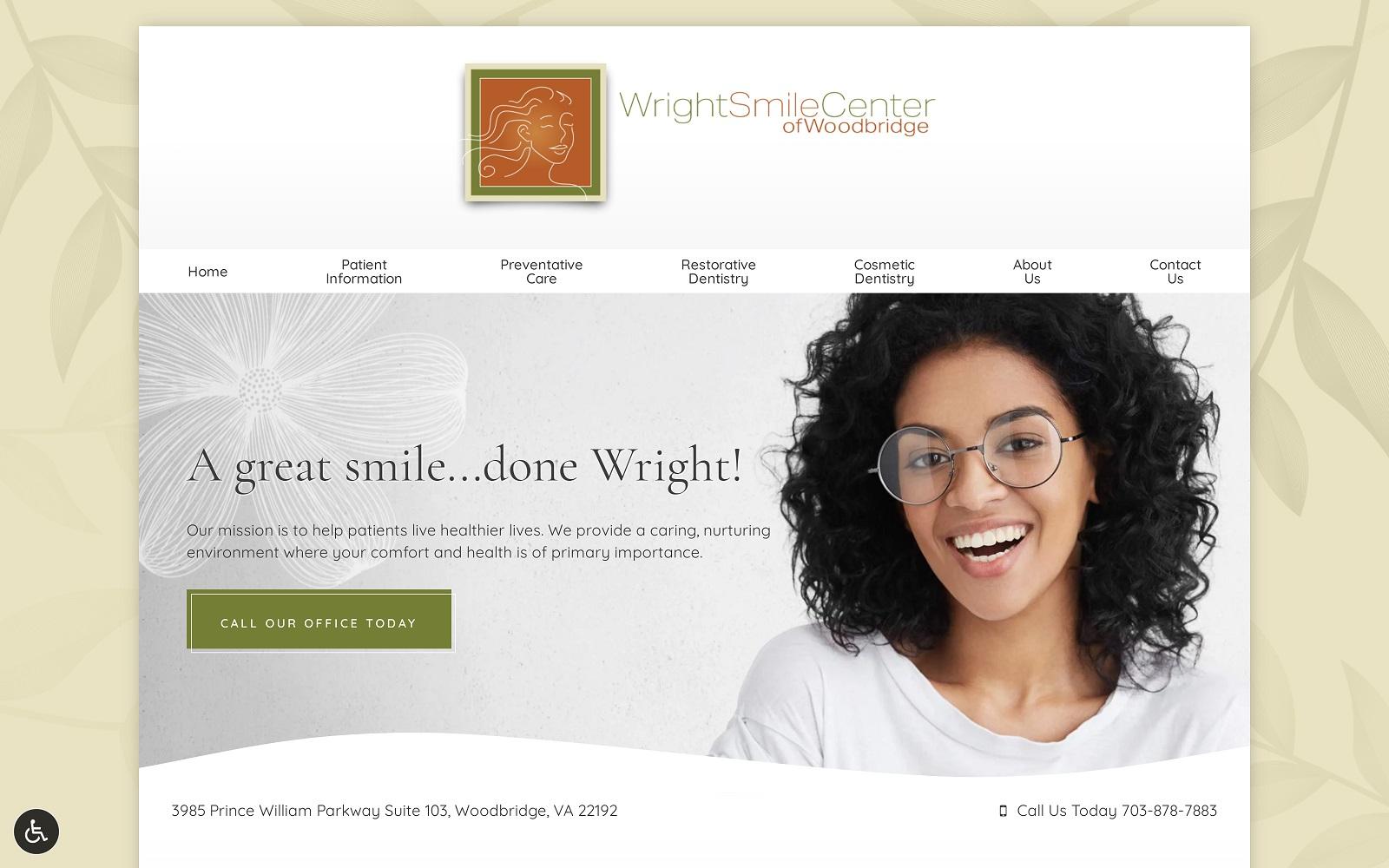 WrightSmileCenter of Woodbridge screenshot