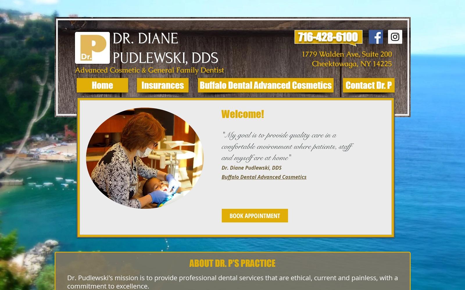 Diane Pudlewski DDS screenshot