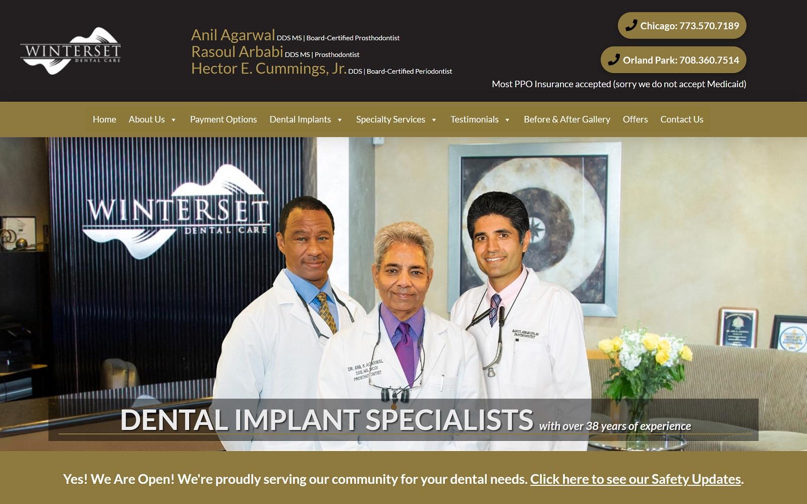 Winterset Dental Care Agarwal Anil K DDS