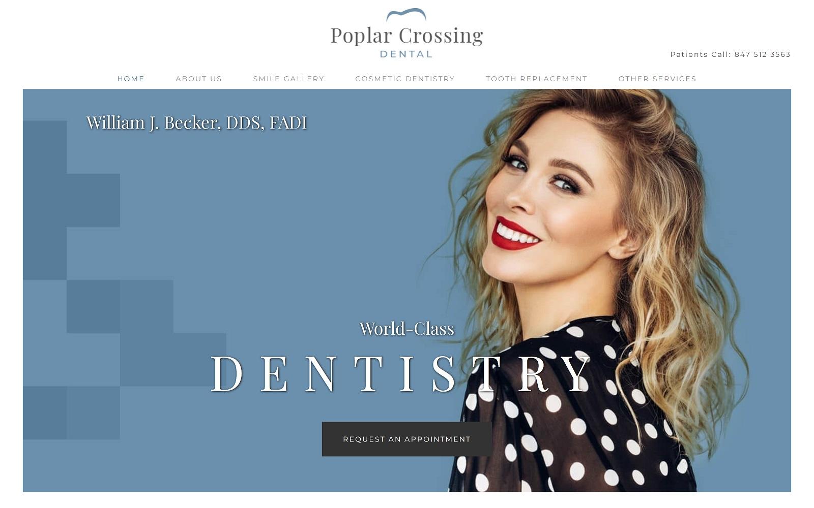 Poplar Crossing Dental screenshot