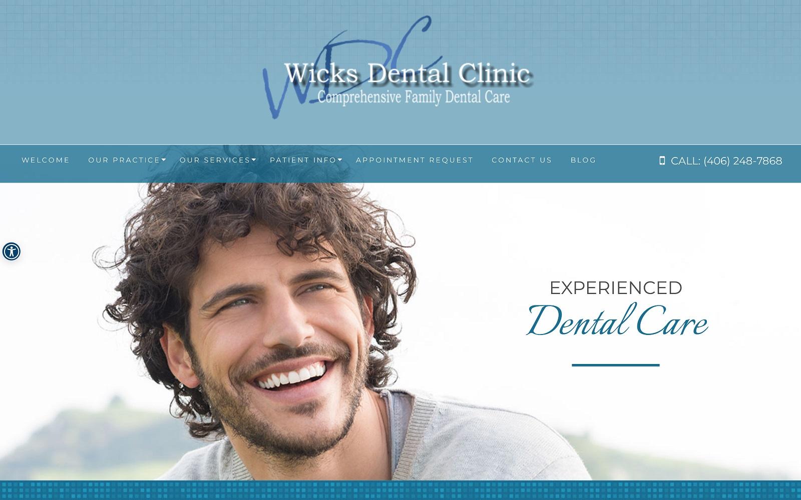 Wicks Dental Clinic screenshot