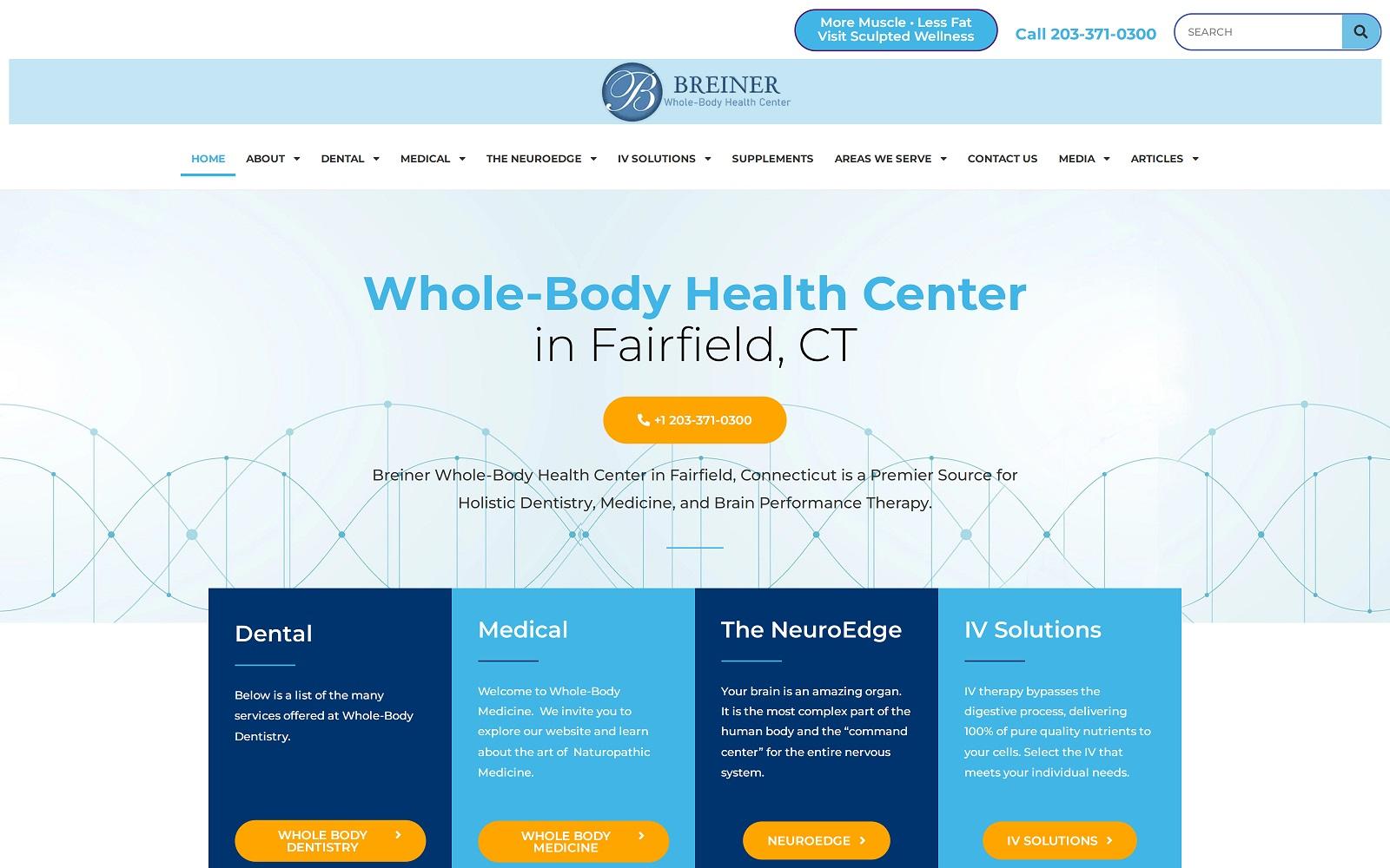 Breiner Whole-Body Health Center screenshot