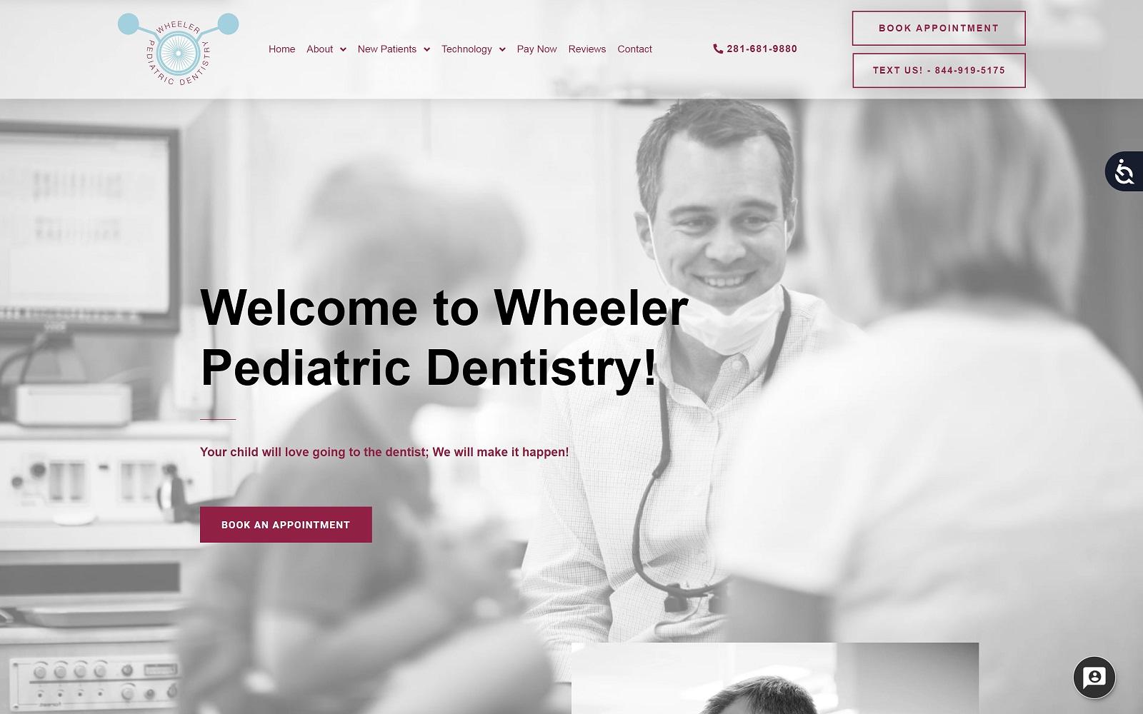Jon P. Wheeler DDS PA screenshot