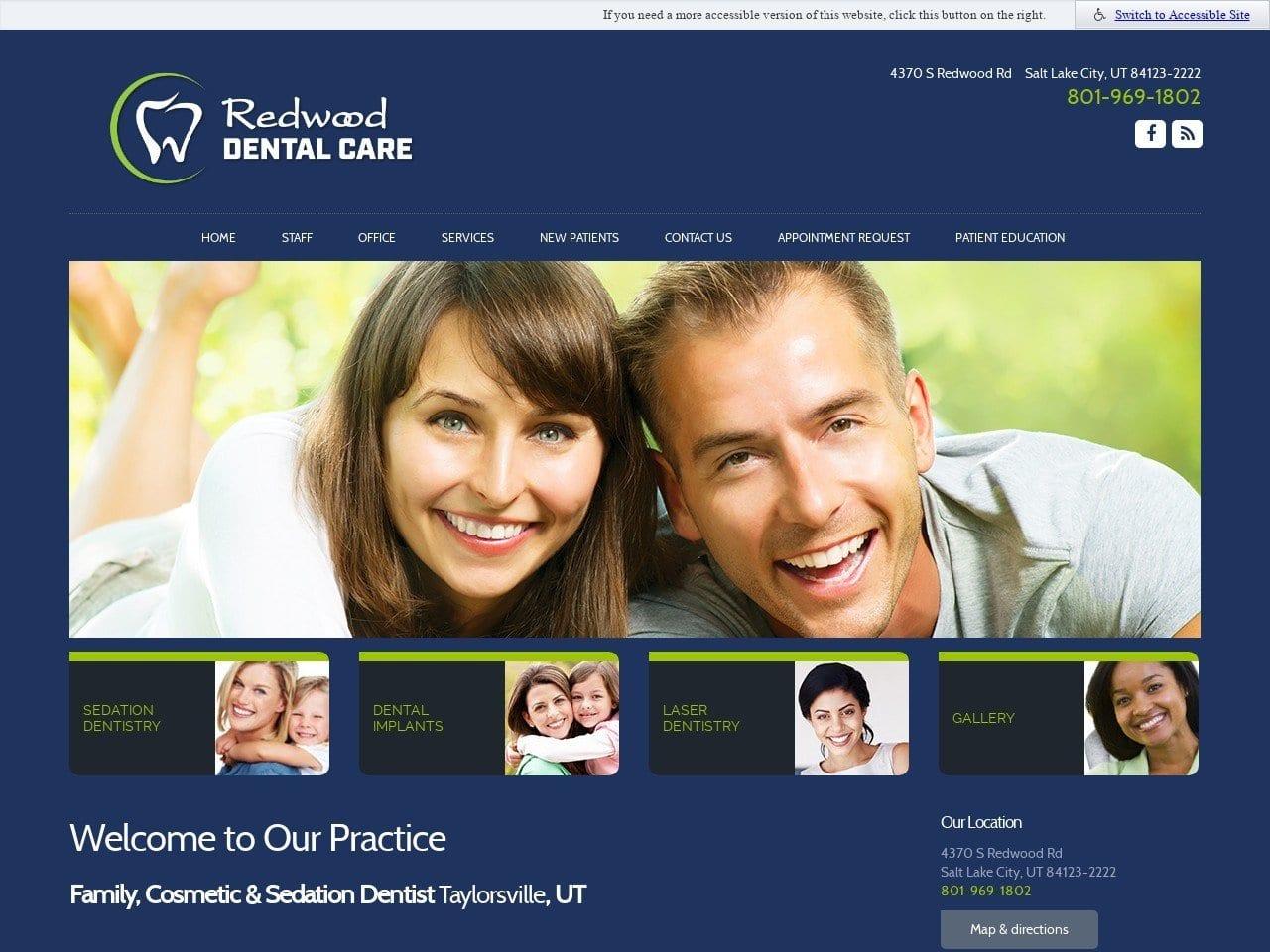 Redwood Dental Health Center screenshot