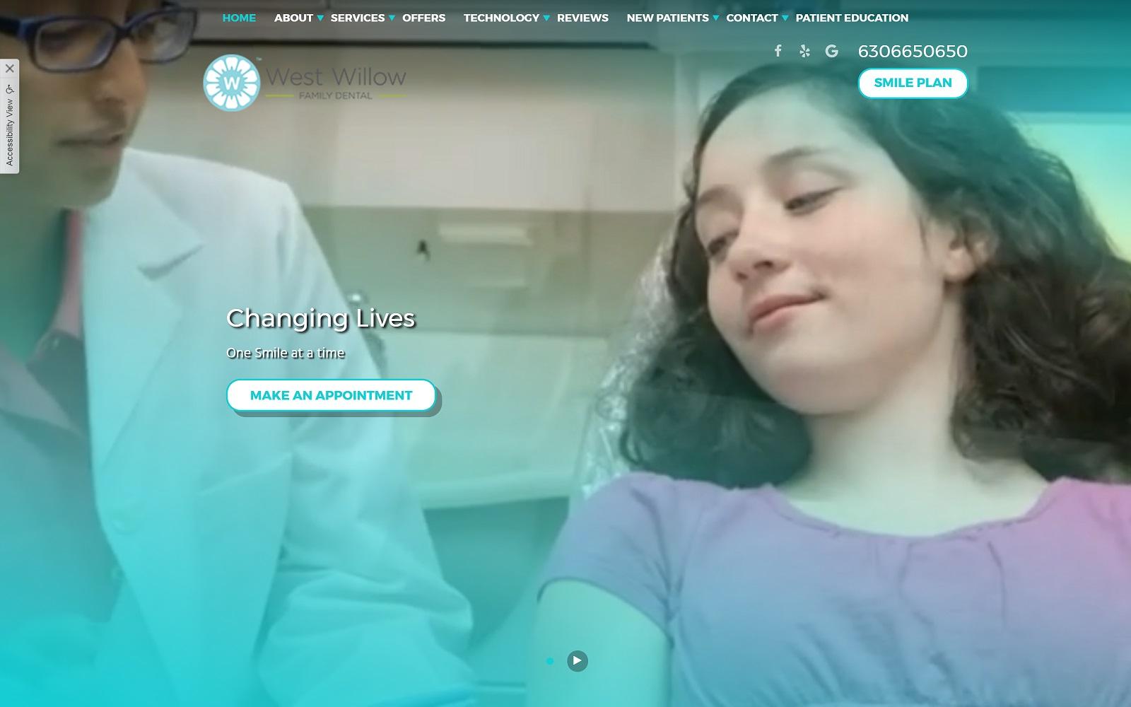 West Willow Family Dental screenshot