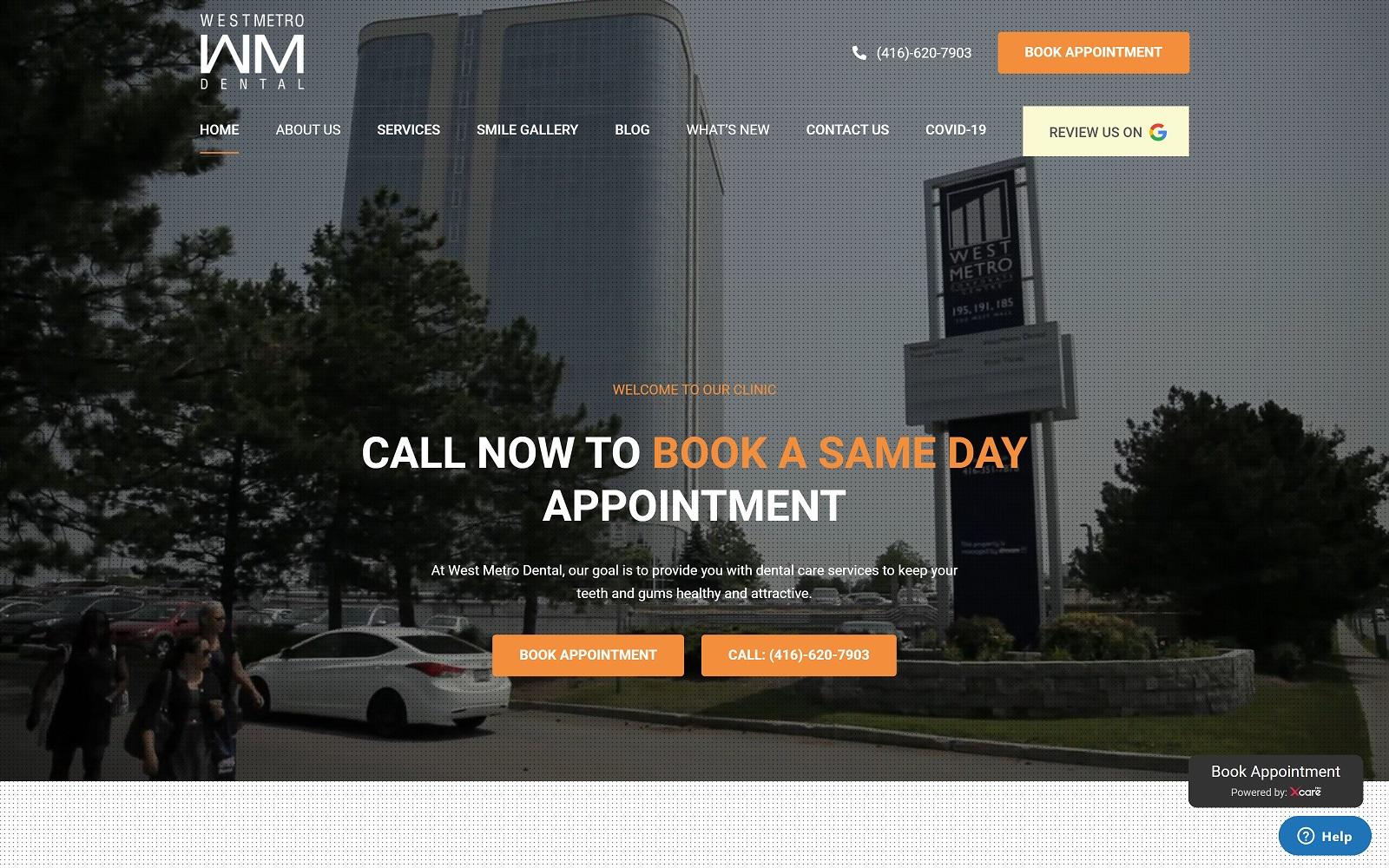 West Metro Dental screenshot