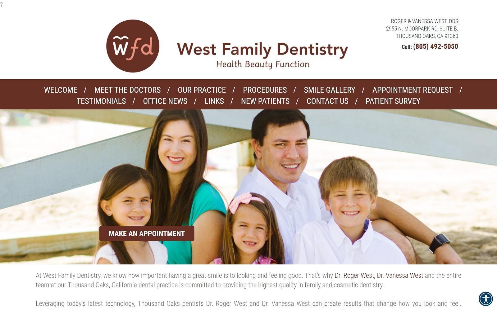 West Family Dentistry: Roger West DDS, Vanessa West DDS