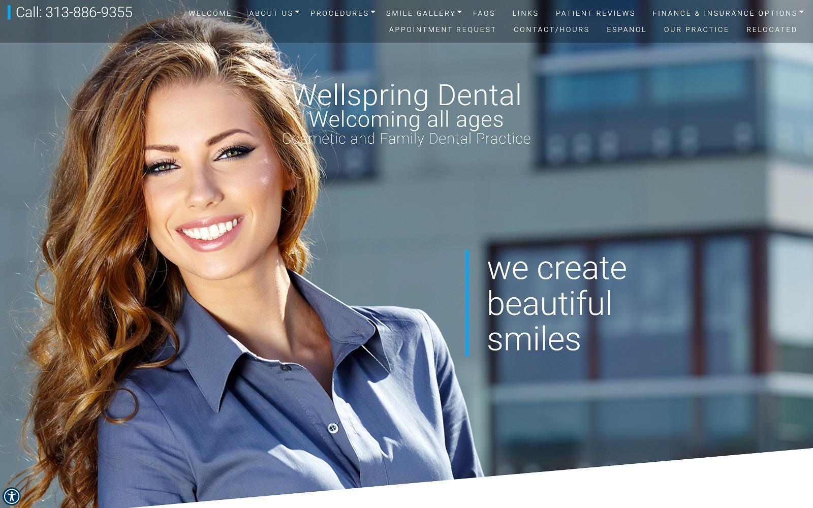 Wellspring Dental screenshot