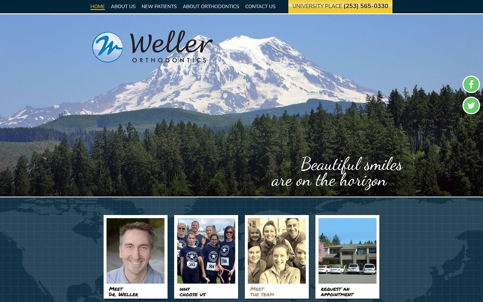 Weller Orthodontics screenshot