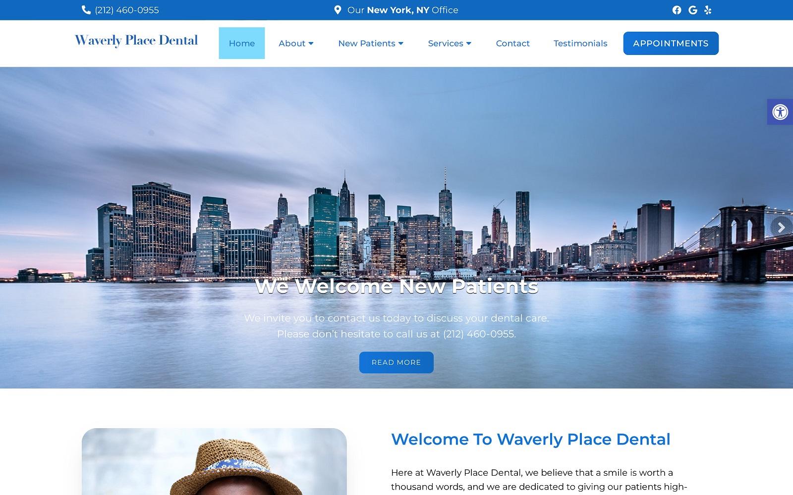 Waverly Place Dental Roman Roytberg DDS screenshot