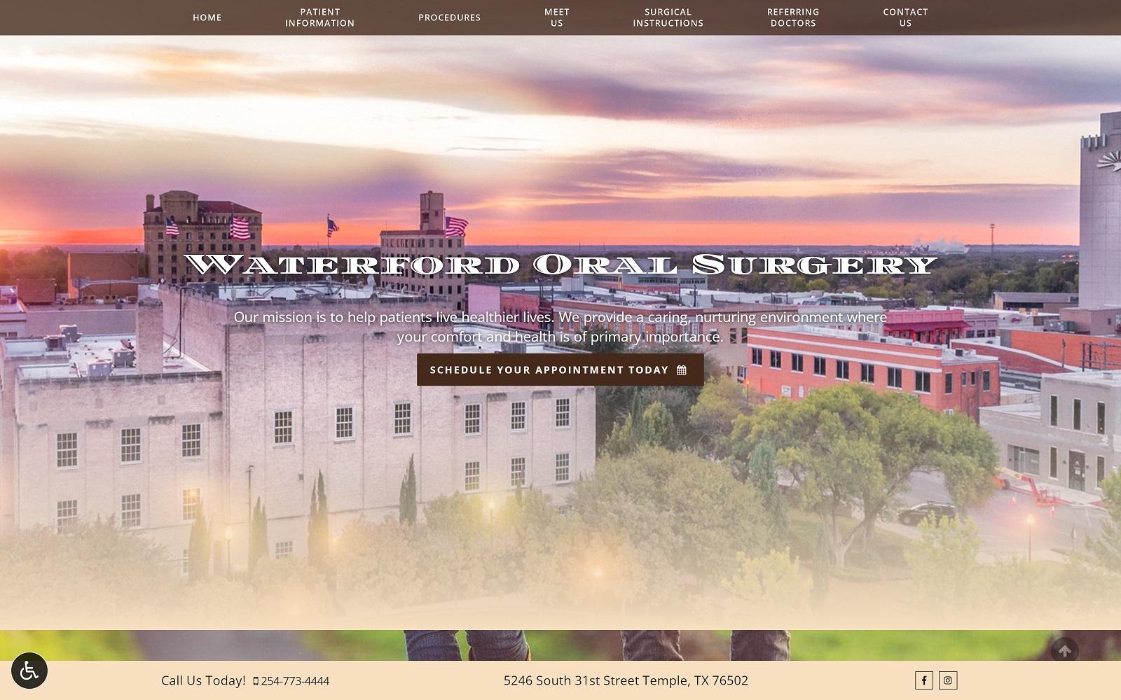 Waterford Dental Specialists screenshot