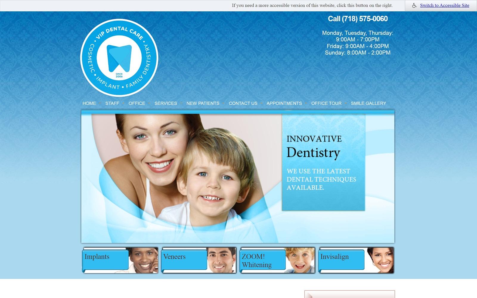 VIP Dental Care screenshot