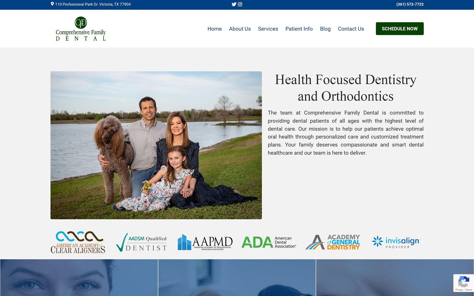 Comprehensive Family Dental screenshot