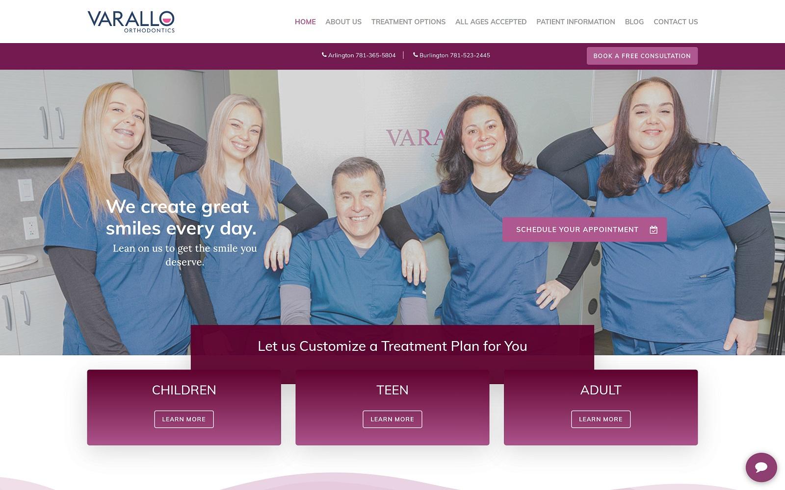 Varallo Orthodontics Varallo Daniel DDS