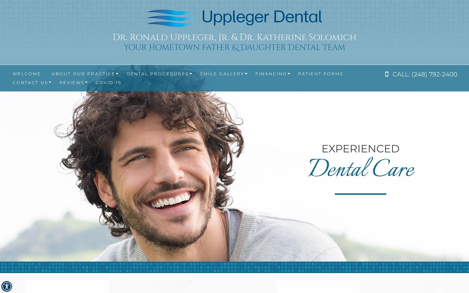 Uppleger Dental screenshot