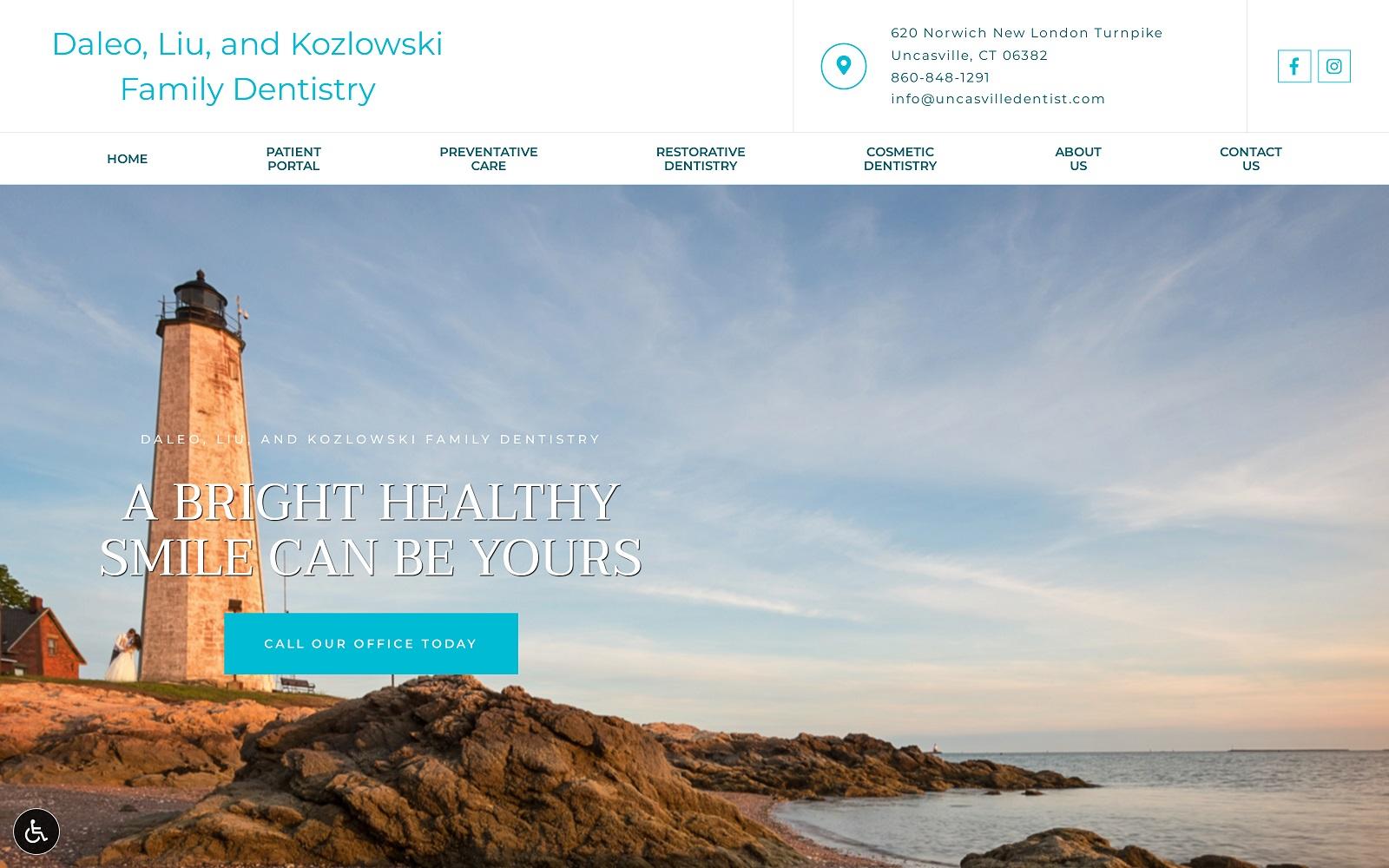 Daleo, Liu, & Kozlowski Family Dentistry screenshot