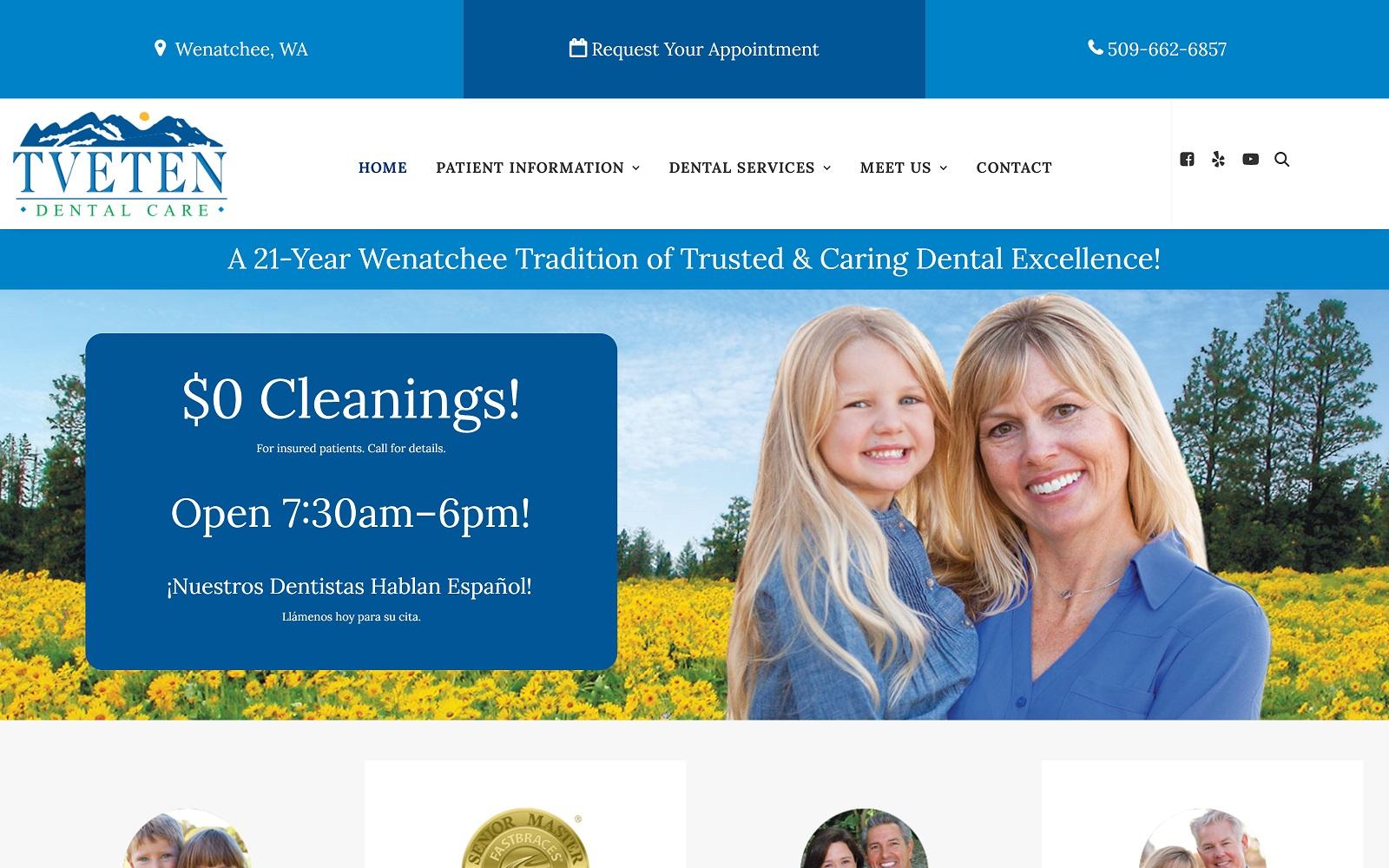 Tveten Dental Care screenshot