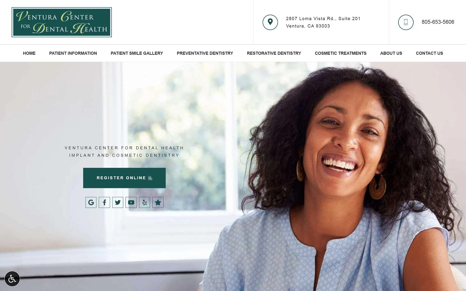 Ventura Center For Dental Health screenshot