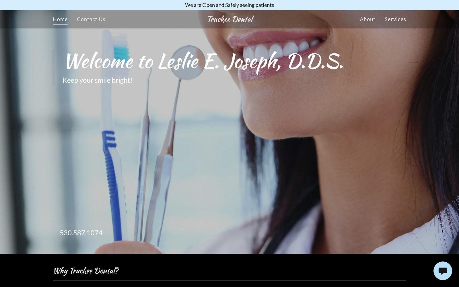 Truckee Dental screenshot