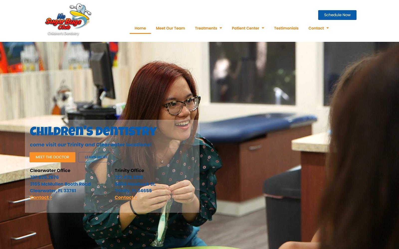 No Sugar Bugs Club Children's Dentistry screenshot
