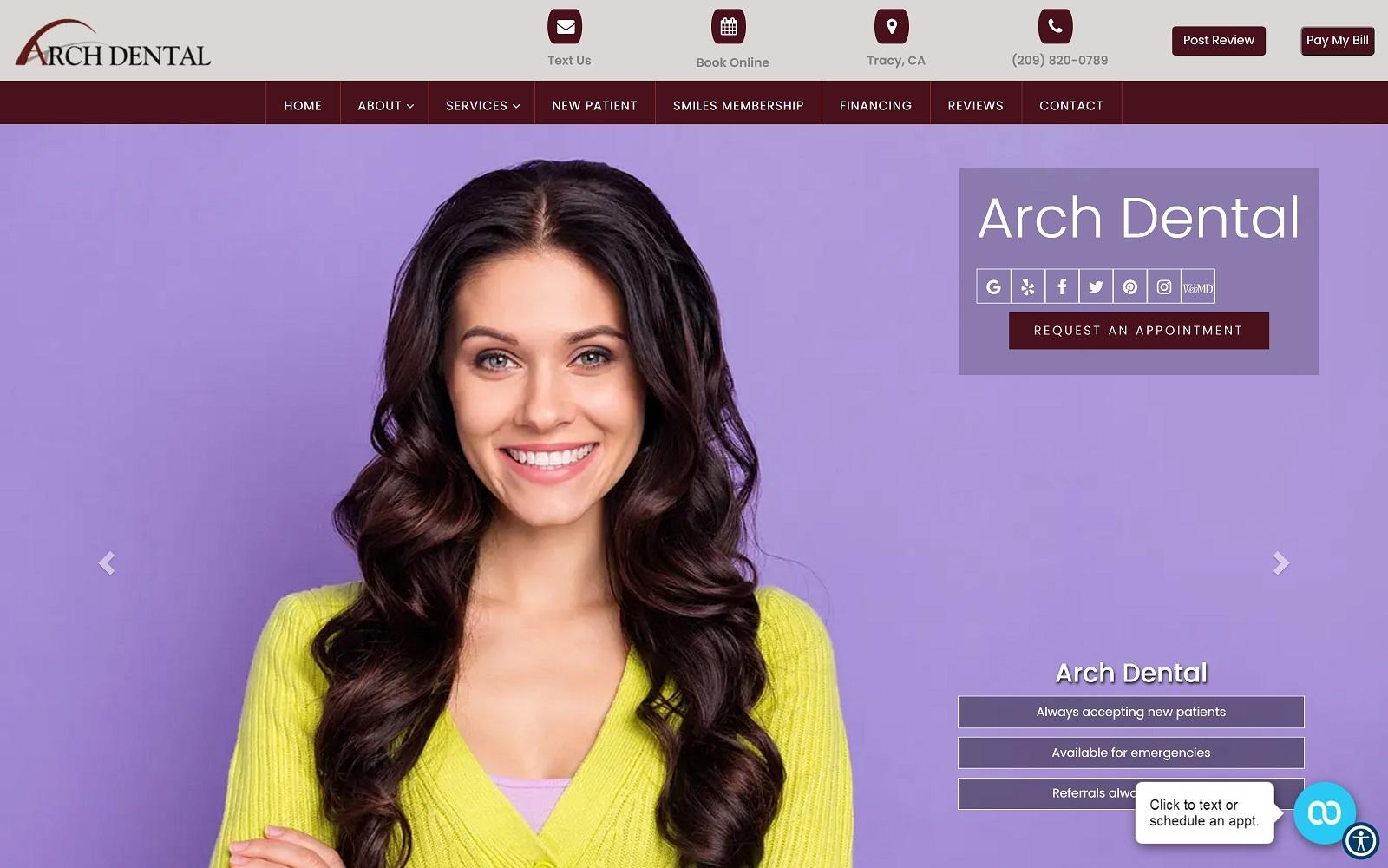 Arch Dental screenshot