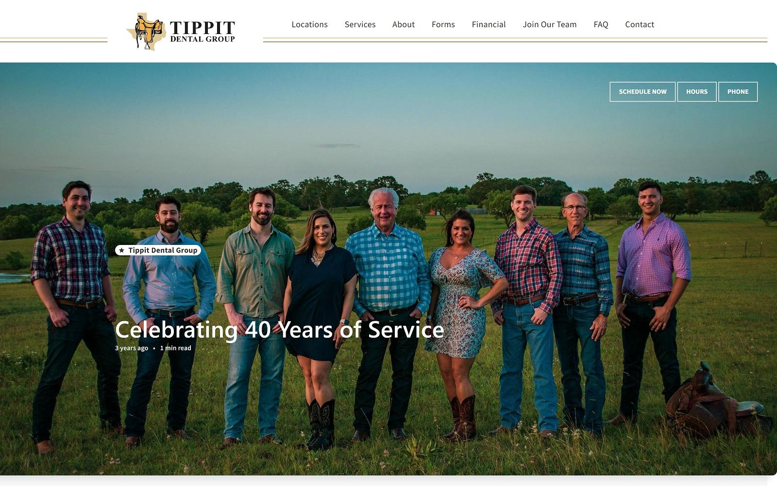 Tippit Dental Group screenshot