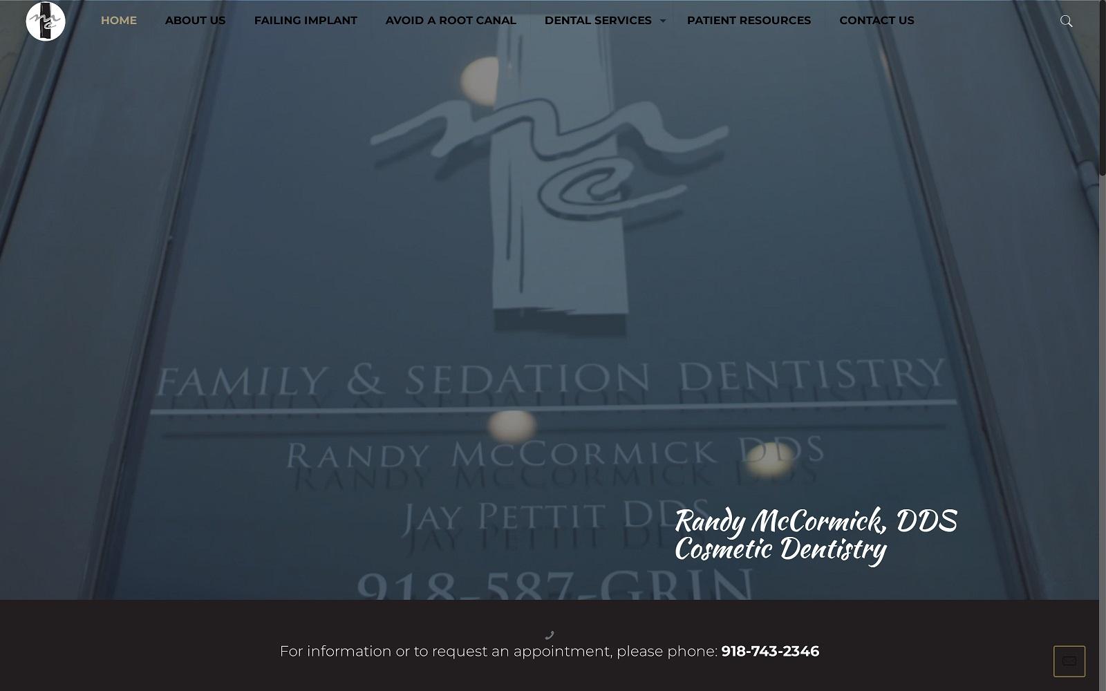 Dr. Randy McCormick DDS