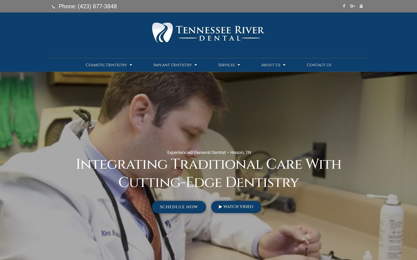 Tennesssee River Dental screenshot