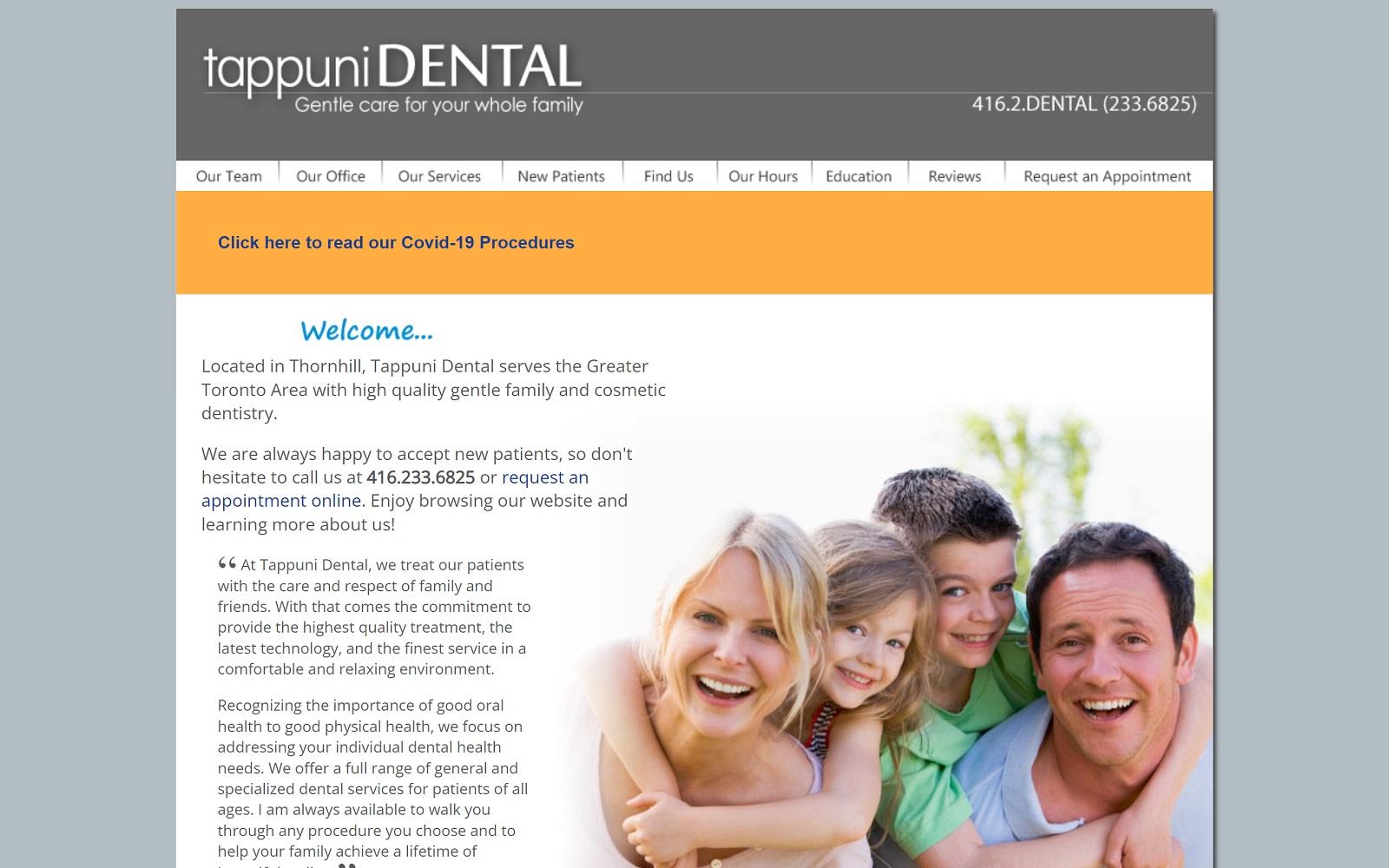 Tappuni Dental screenshot