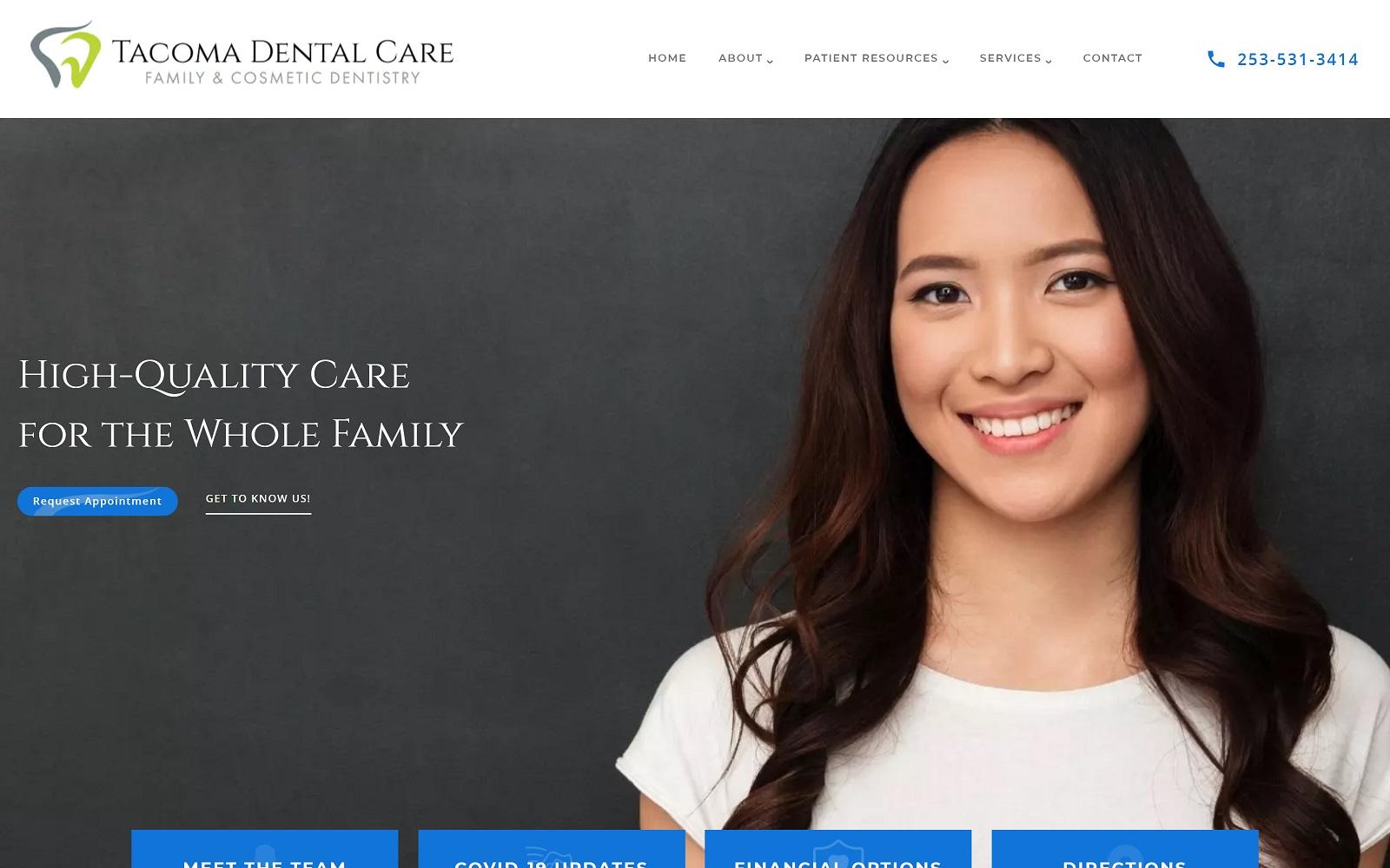 Tacoma Dental Care Dr. Thi Nguyen DMD.