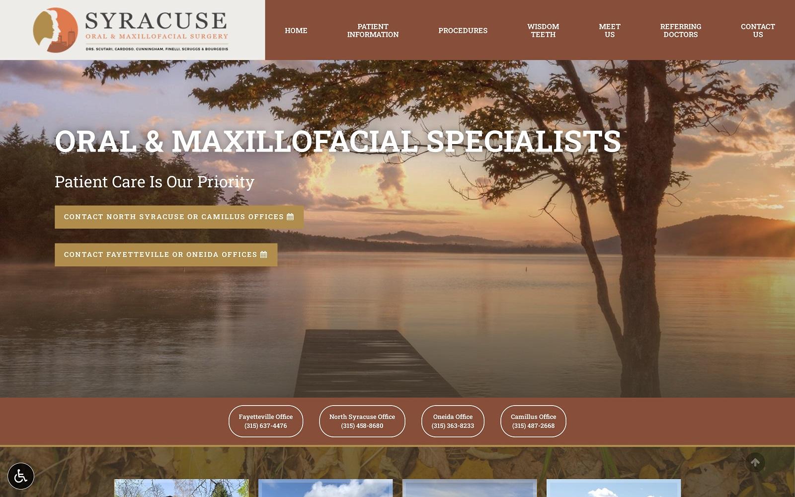 Syracuse Oral & Maxillofacial Surgery screenshot
