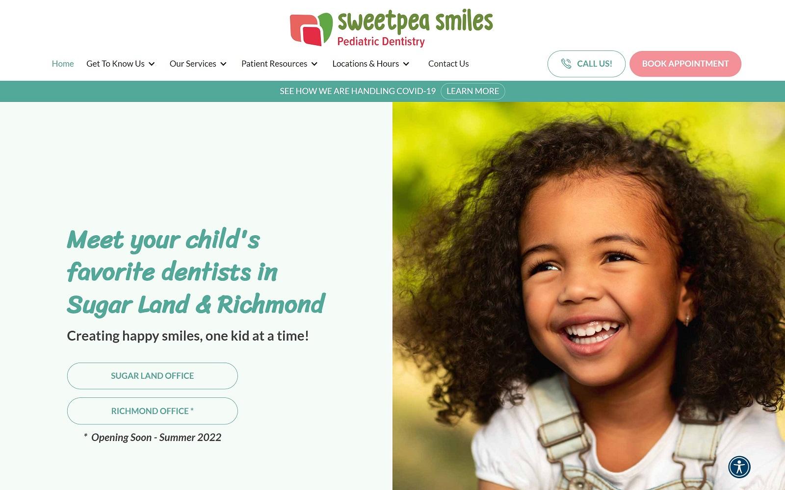 Sweetpea Smiles screenshot