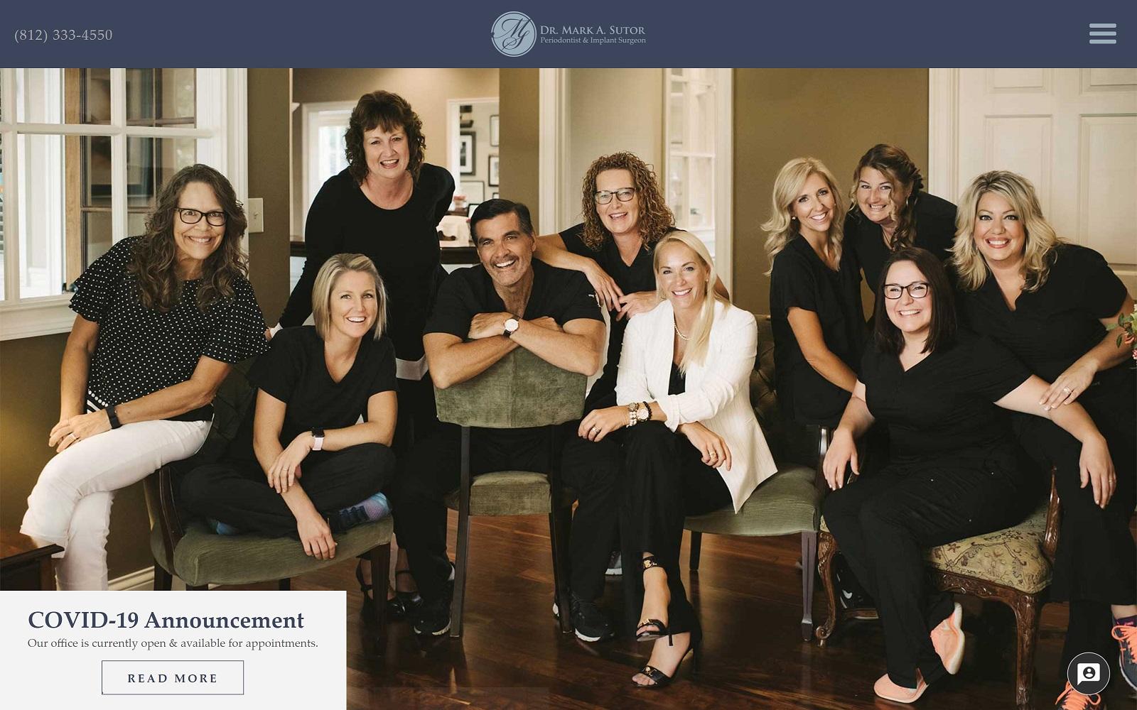 Sutor Periodontics & Dental Implants screenshot
