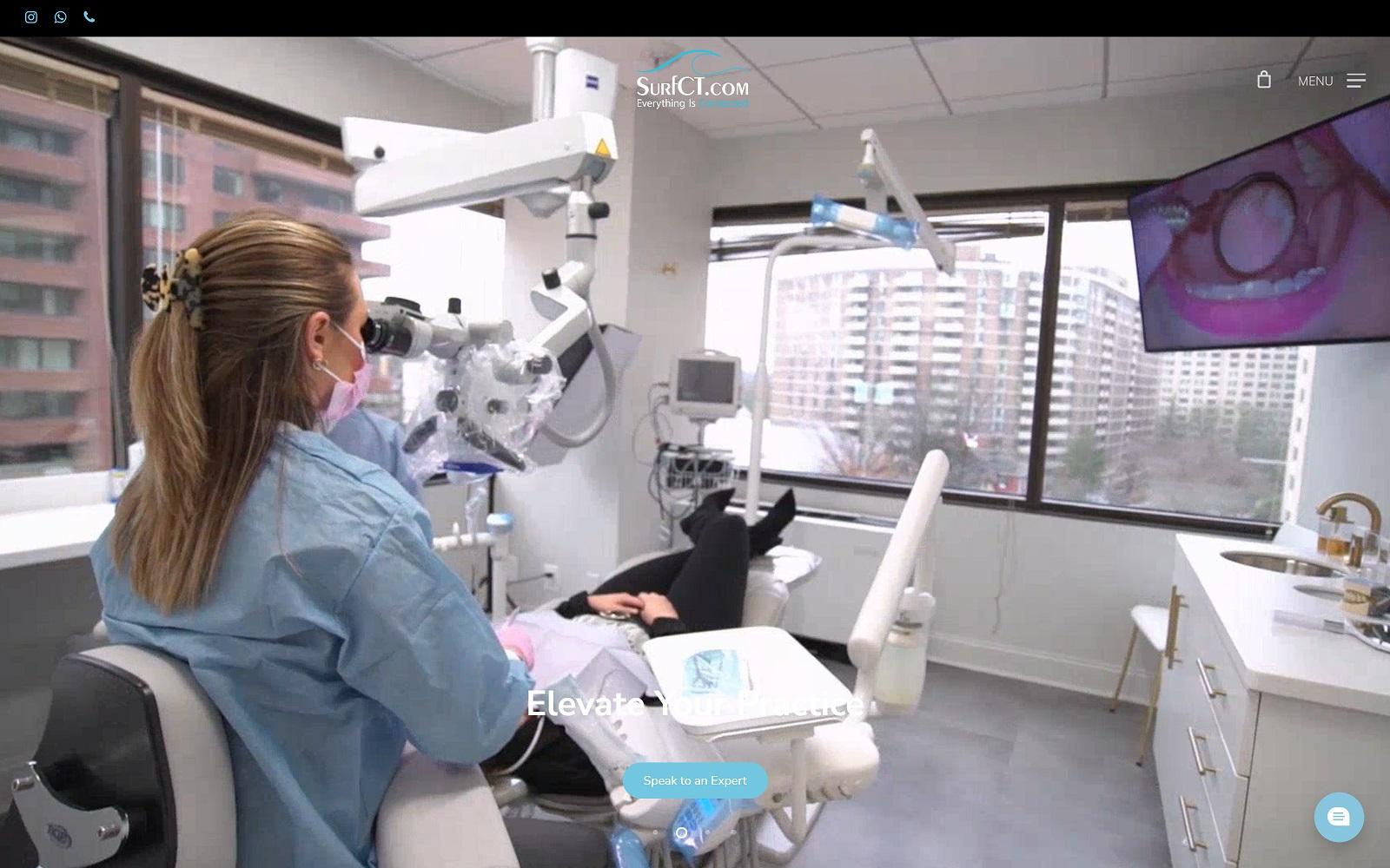SurfCT.com – The Dental Information Technology Company screenshot