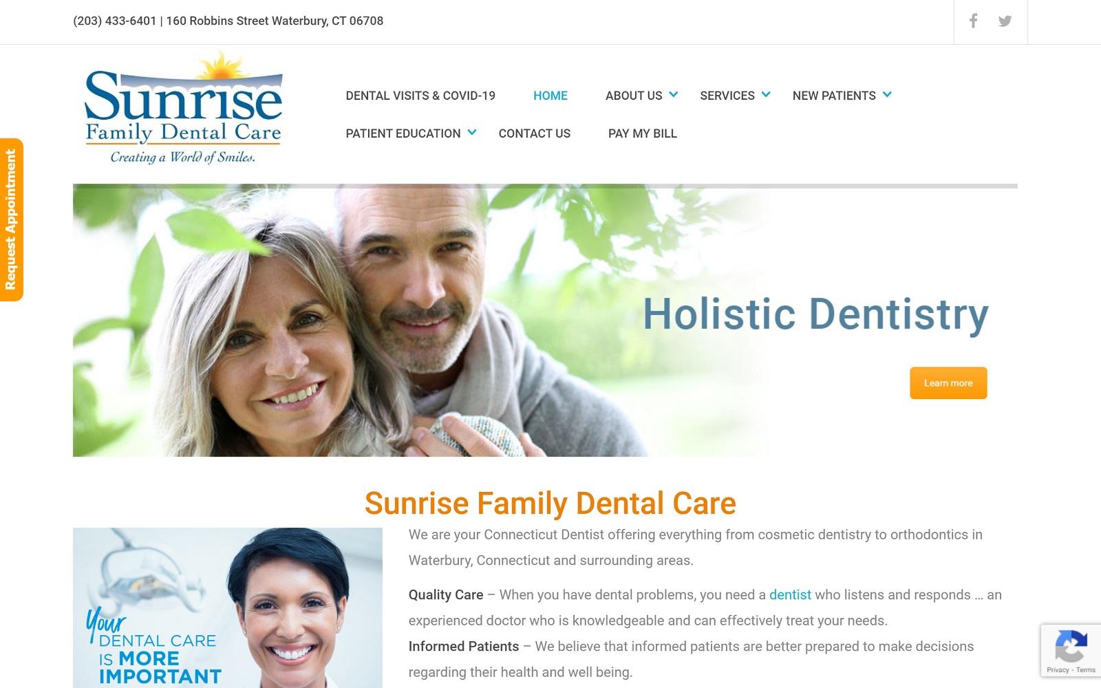 Sunrise Family Dental Care screenshot