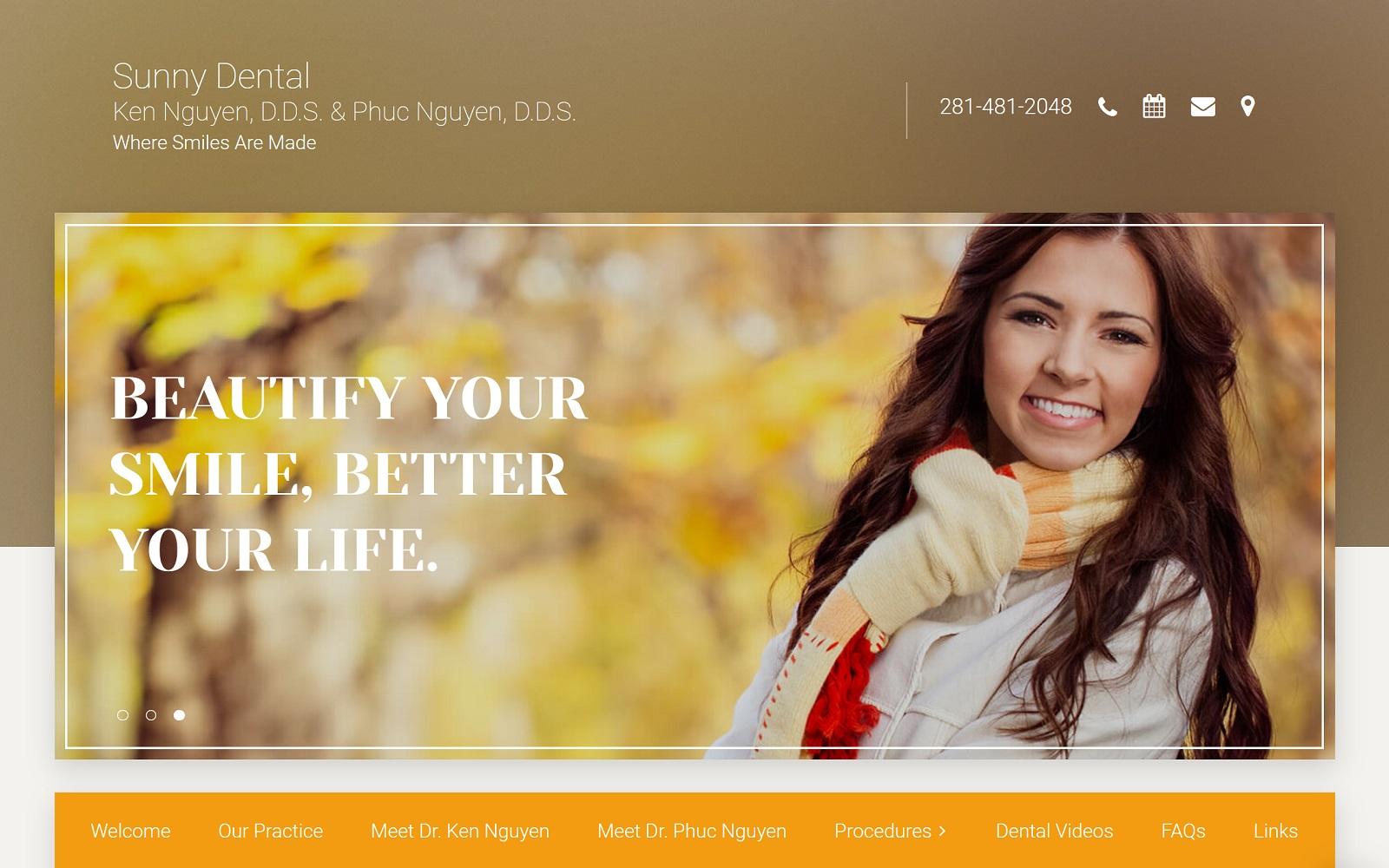 Sunny Dental Nguyen Ken DDS screenshot
