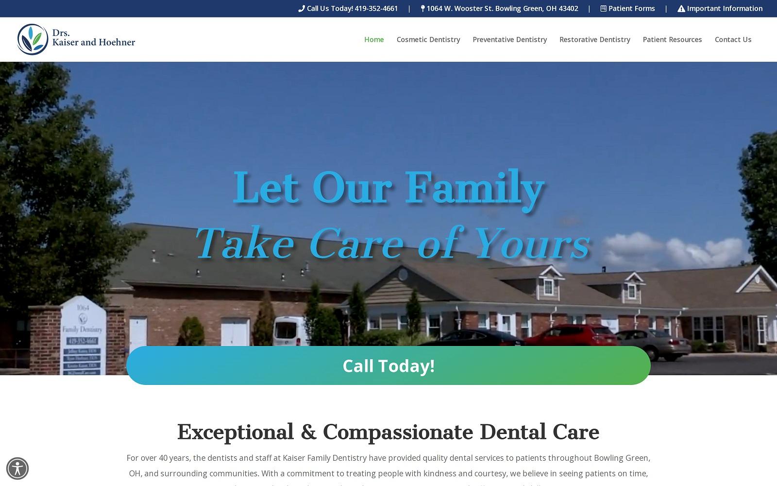 Jeffery Kaiser DDS screenshot