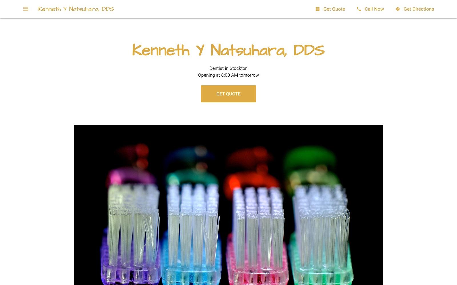 Kenneth Y. Natsuhara DDS