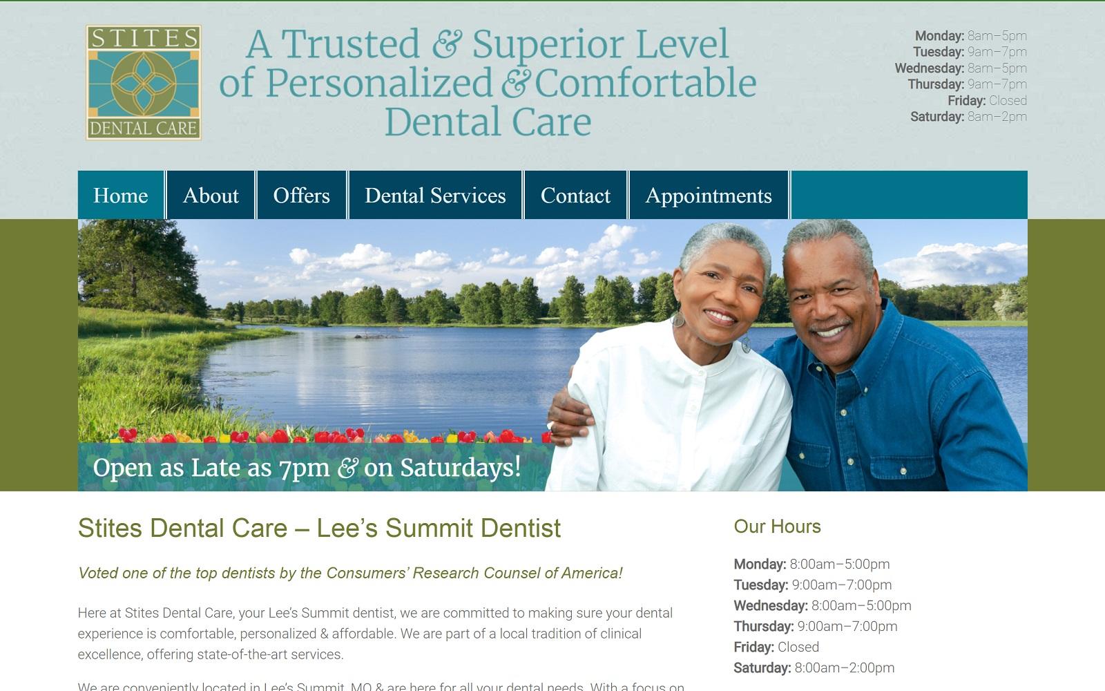 Stites Dental Care screenshot