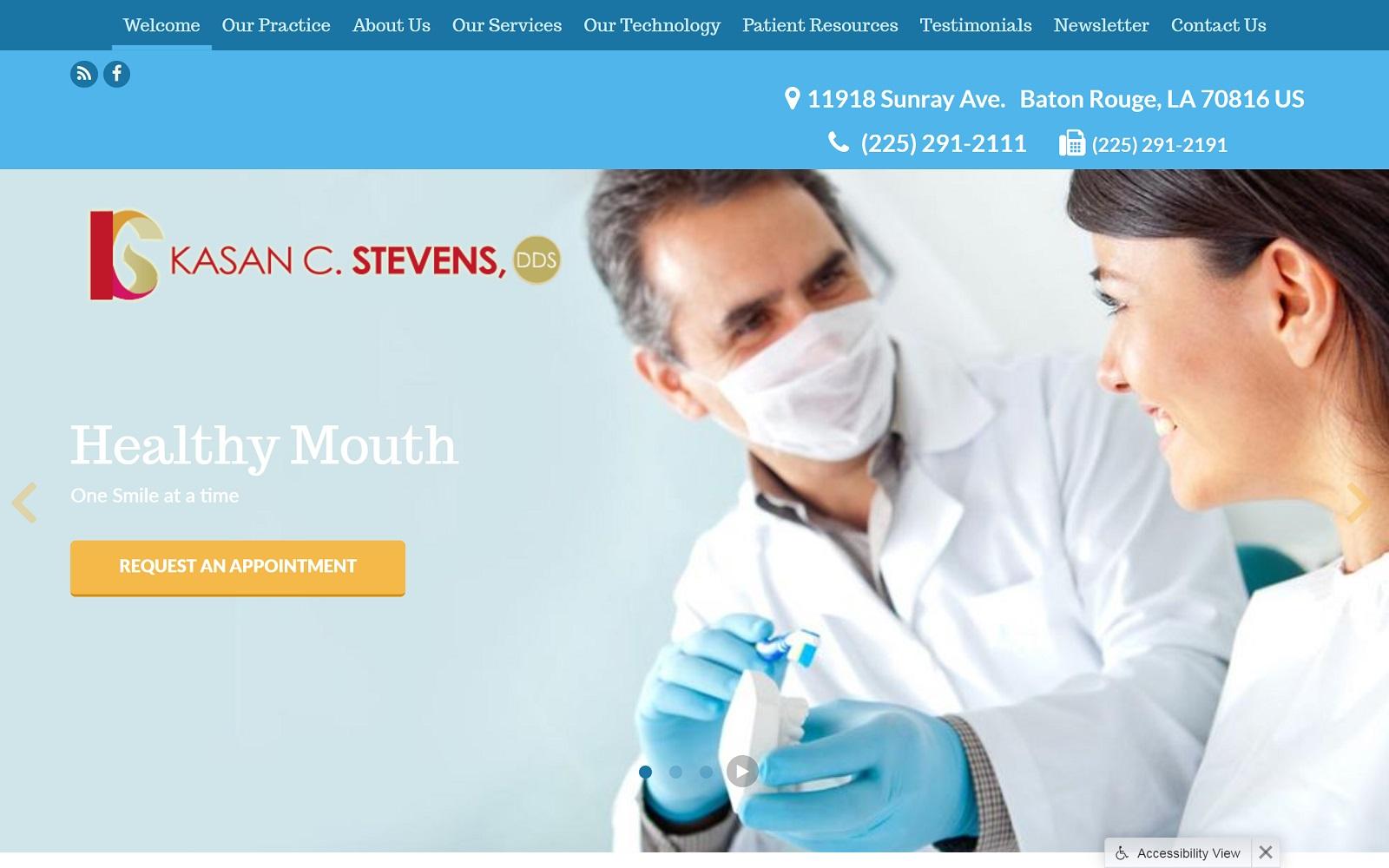 Kasan Stevens DDS screenshot