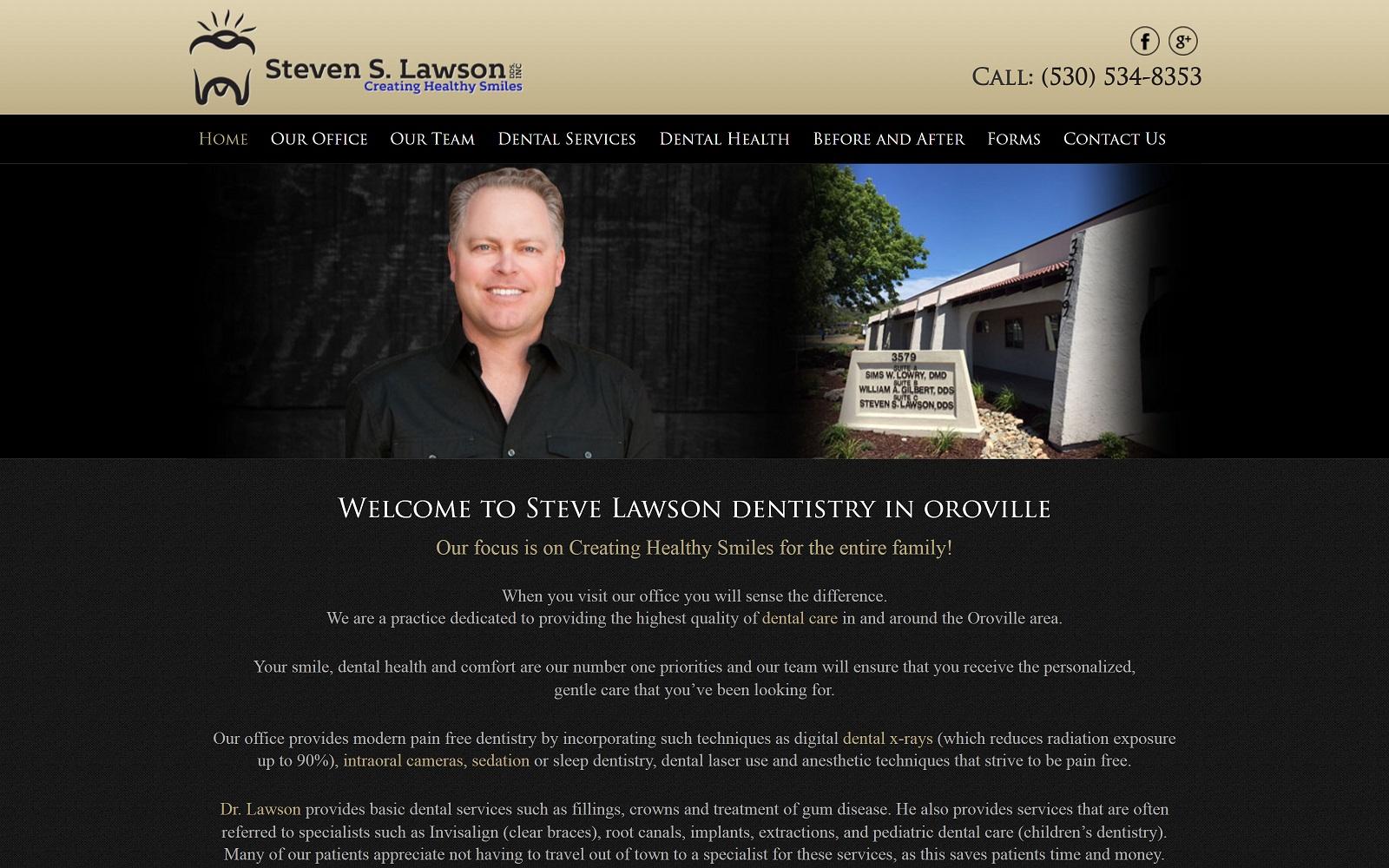 Steven Lawson DDS screenshot