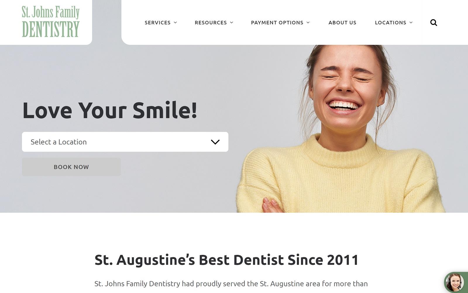St Johns Family Dentistry screenshot